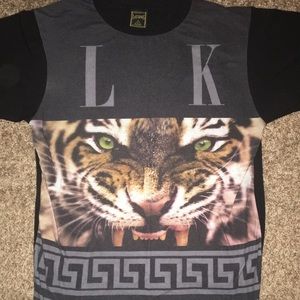 Authentic Tyga LAST KINGS Tiger Hieroglyph Tee